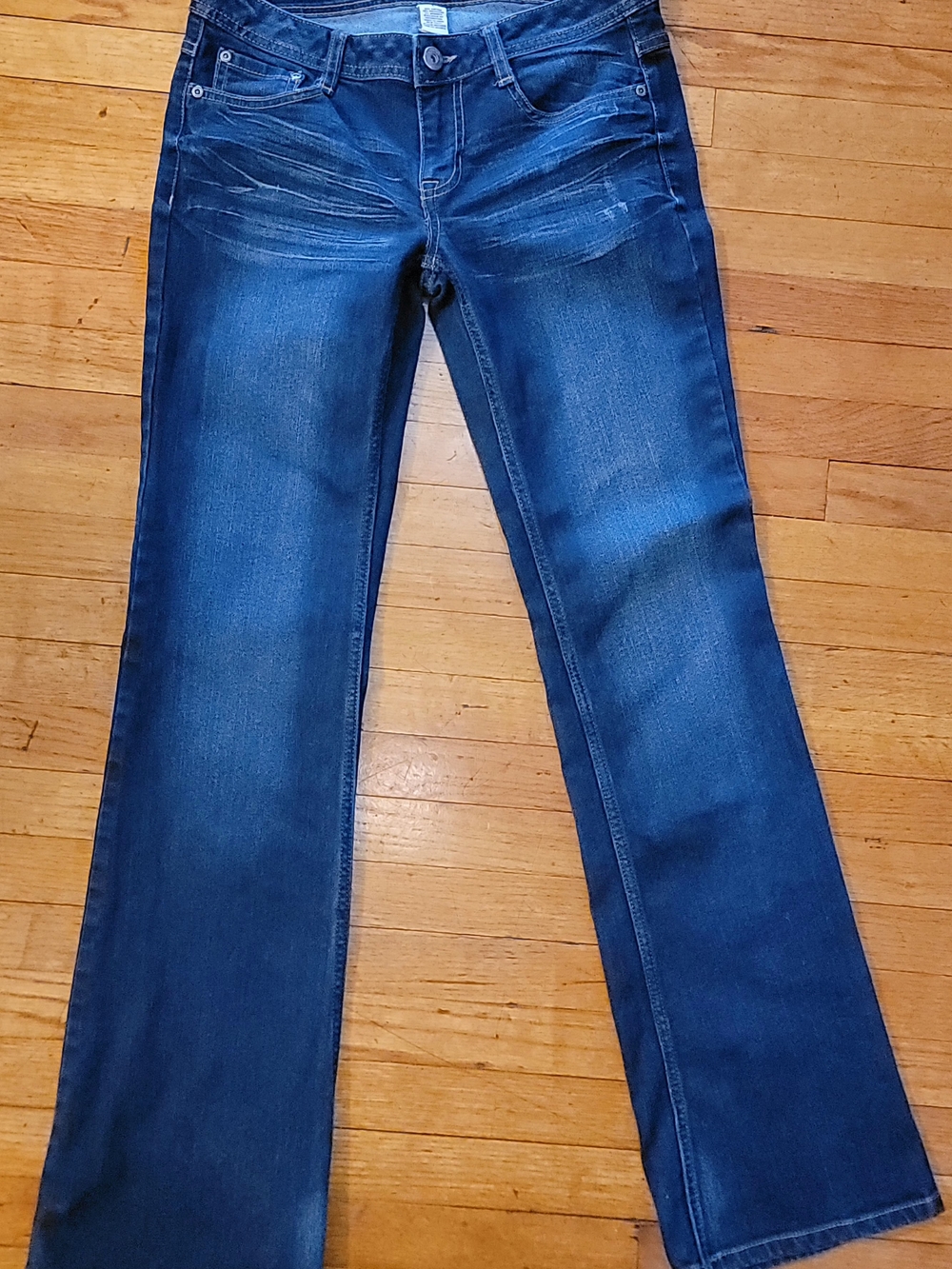 Women's Mudd  Mid-Blue Stretch Bootcut Jeans